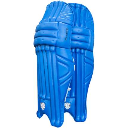 Player Edition Batting Pads, Lovelorn Blue, Full Protection with Knee Cap Guard, Lightweight Ergonomic Design, Shock Absorbing Padding