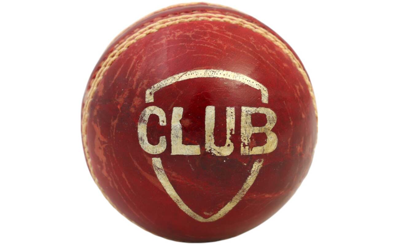 Club Red Leather Ball