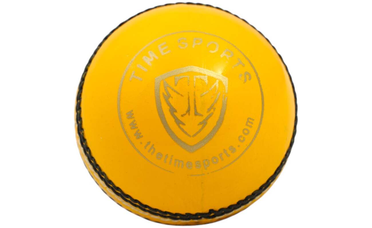 Test Yellow Leather Ball