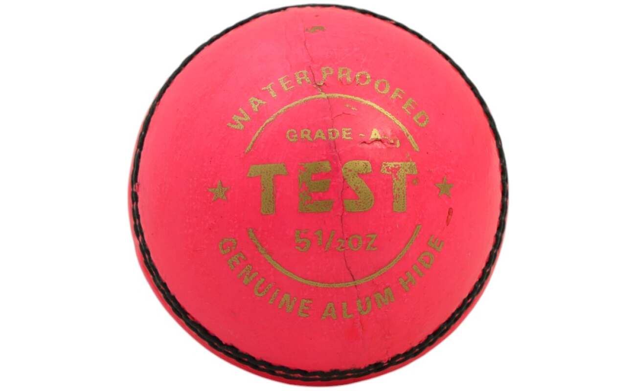 Test Pink Leather Ball