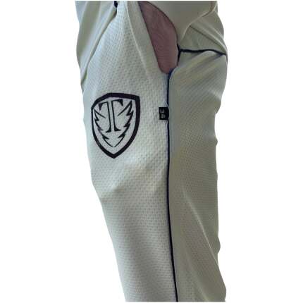 Cricket Whites Waffle-Net Lower, Caramel Fabric, Breathable All-Day Comfort