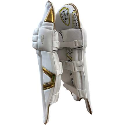 Gold Edition Batting Pads White
